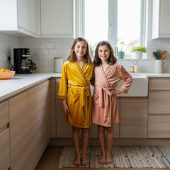 Personalized Velvet Robes for Kids
