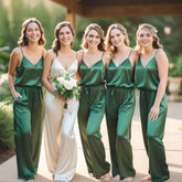 Bridesmaid pajamas Bride and Bridal party Personalized Bridesmaid PJS
