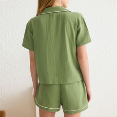 Printed muslin sleepwear  pajamas pants  Bachelorette Party pajama Bridal  PJS  Beach wear