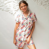 bridesmaid pajama set bride pajama set custom pjs