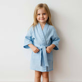 Kids-Bathrobe-Blue-Comfort-Wear