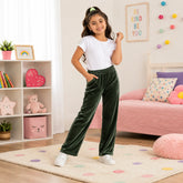 Premium Velvet Kids Pants | Soft Unisex Loungewear & Cozy Sleepwear