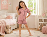 Kids Cotton Robes Short Pants – Wedding Favourite