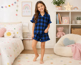 Kids Flannel Robes Short Pants – Wedding Favourite