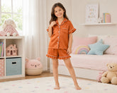 Kids Satin Robes Short Pants – Wedding Favourite