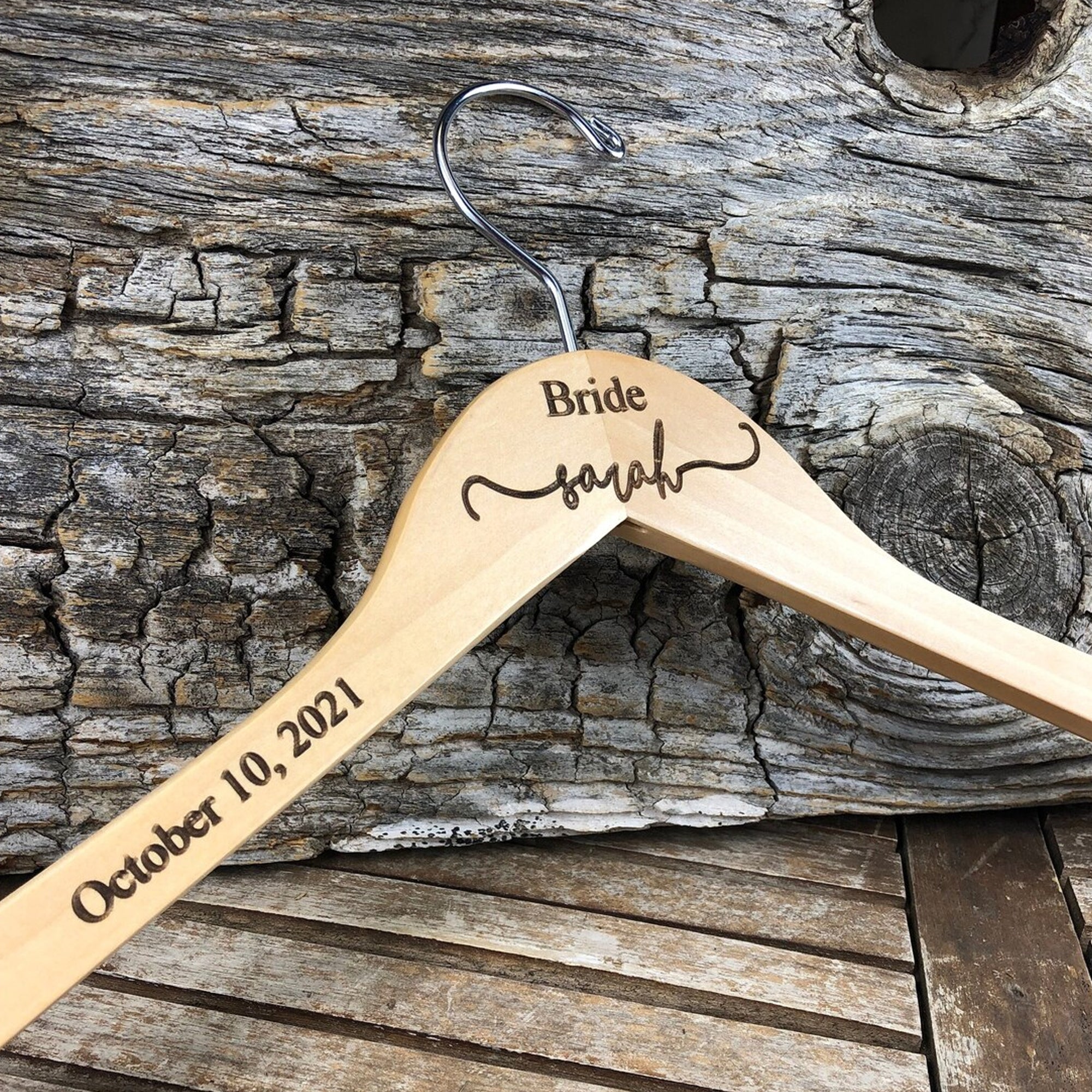 Personalized Bridal Hanger   premium hanger Wedding Hanger  Bride gift Bridesmaid Gift
