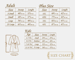 Satin robe size available usa wedding favourite