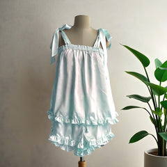 Silk Camisole and Shorts Set  Wedding Gifts  Bridal Sets Gift  Pj Sets Bachelorette Party Pajamas