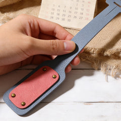 Leather Luggage Tag for Suitcase Travel Bag Identifier