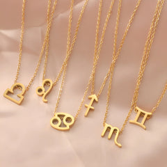 Gift for Her Zodiac Sign Personalized Pendant custom necklace