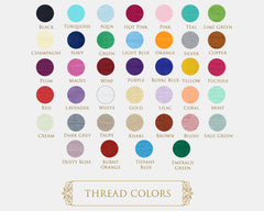 custom embroidery thread product gift idea