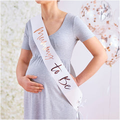 Custom Mom to be sash