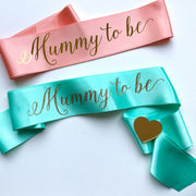 Custom Mom to be sash