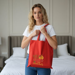 Pumpkin Embroidery Thanksgiving Tote Bag – Fall Charm in Every Carry