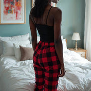 Personalized Flannel Check Pants