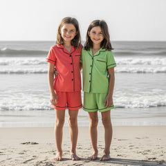 Custom Cotton Pajama Set for Kids – Cute & Comfy Nights