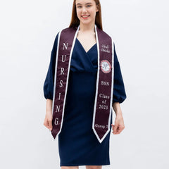 Graduation Stole with Embroidered Customization