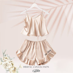 Personalized bridal cami set usa