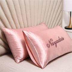 Embroidered Pillowcase custom text