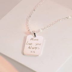 Signature Necklace Custom Gift For Her Usa