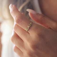 Dainty Name Rings Custom Name Jewelry Usa
 