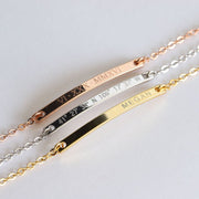 Thin Bar Bracelet Custom Name Bar Bracelet Usa