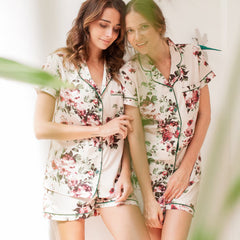 Customized Pajama Set  Pajama Set Bridesmaid Cotton Pajama Set  Bridesmaid PJs Customized Pajama