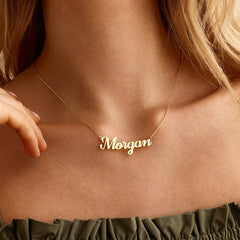 Custom Minimalist Name Pendent Usa