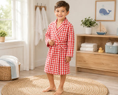 Kids Gingham Robes – Wedding Favourite