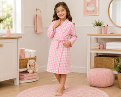 Kids Gingham Robes – Wedding Favourite