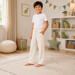Premium Muslin Kids Pants | Soft Unisex Loungewear & Cozy Sleepwear