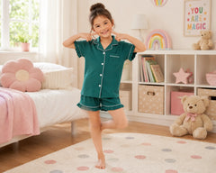 Kids Cotton Robes Short Pants – Wedding Favourite
