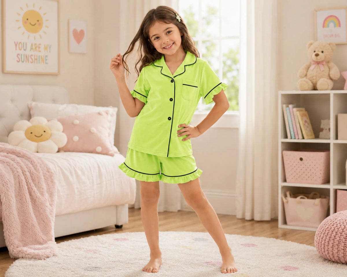 Kids Velvet Robes Short Pants – Wedding Favourite