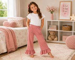 Kids Cotton Ruffle Pants – Wedding Favourite