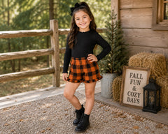 Kids Ruffle Flannel Shorts – Wedding Favourite