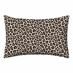 Pillowcase satin leopard print