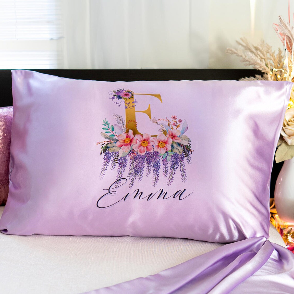 Elegant satin pillowcase usa