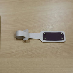 Premium Leather Luggage Tag with Secure Strap