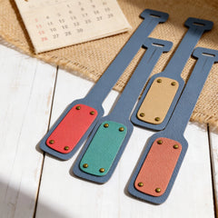 Leather Luggage Tag for Suitcase Travel Bag Identifier