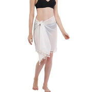 sarong skirt white sarongs cover up beach wrap skirt