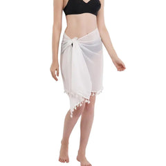 sarong skirt white sarongs cover up beach wrap skirt