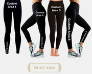 Custom Leggings for Yoga and Gym