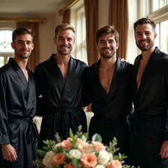 satin-men's-personalized robes-wedding-favourite-usa