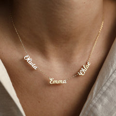 custom name necklace custom necklace silver name necklace