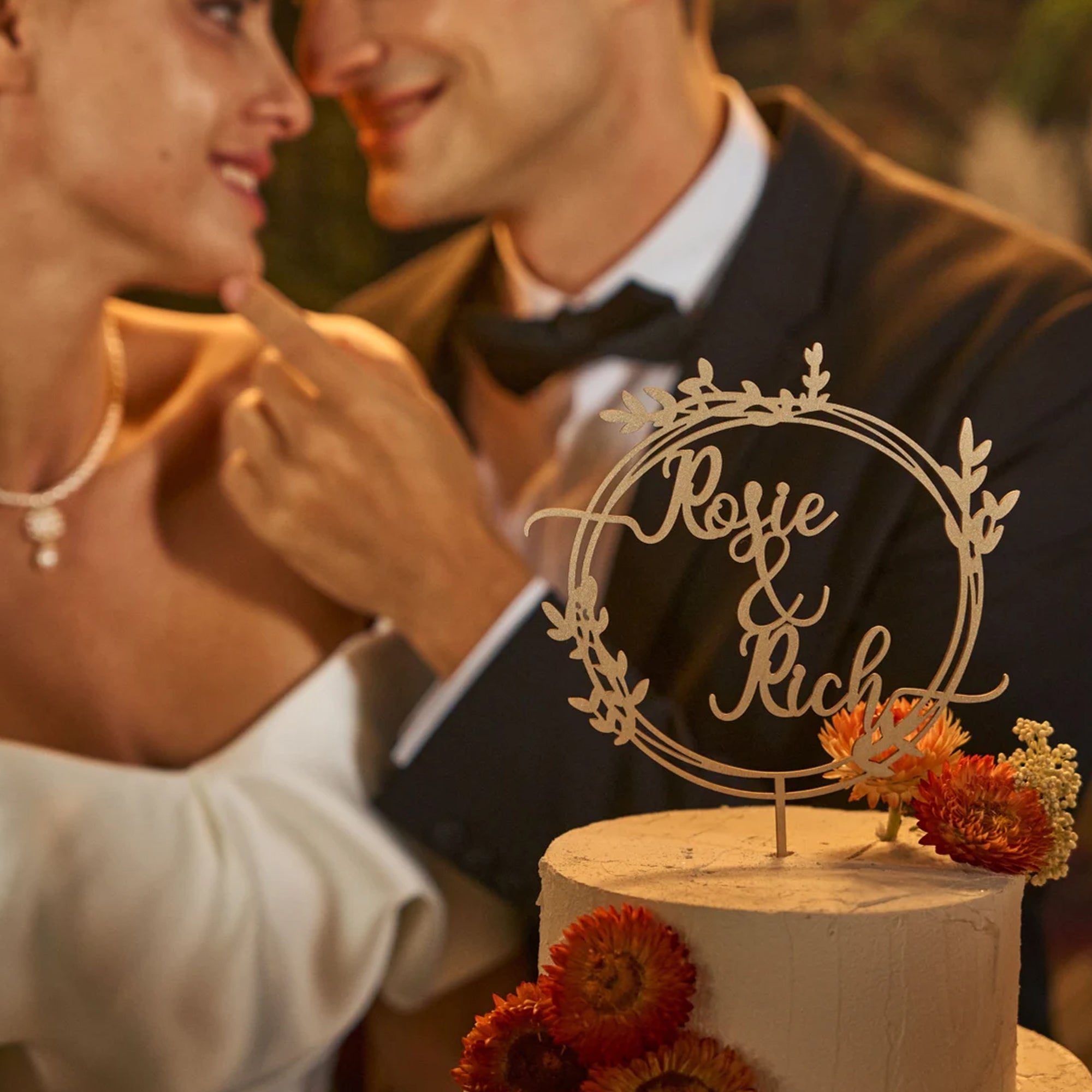  personalized cake topper